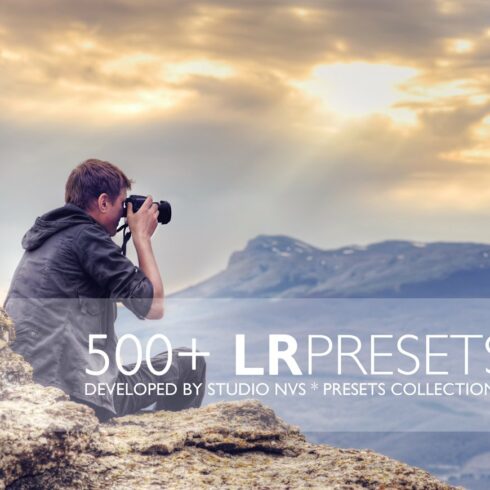 500+pro Lightroom Presetscover image.
