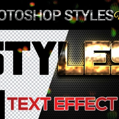 10 creative Photoshop Styles V51cover image.