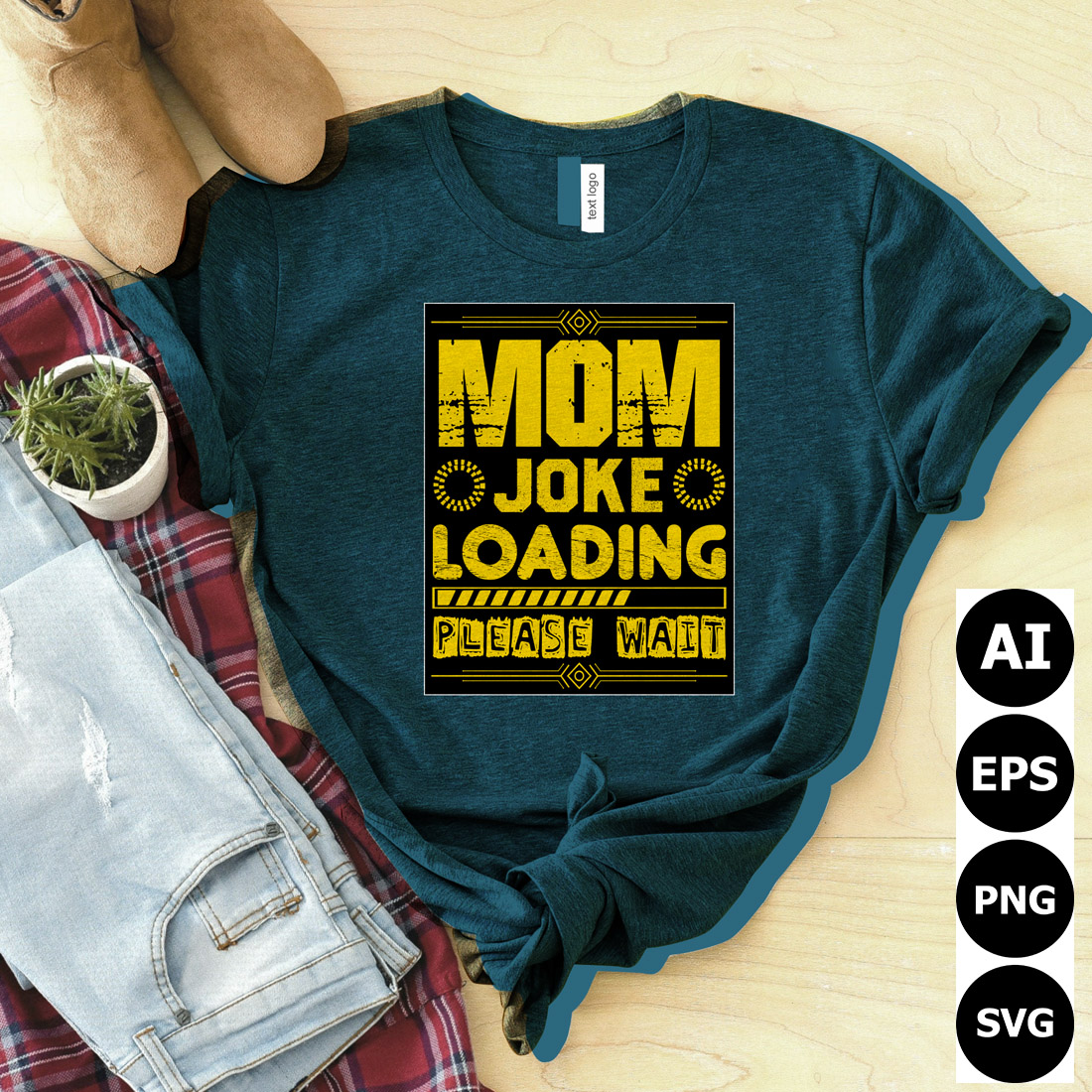 Mom joke loading please wait preview image.