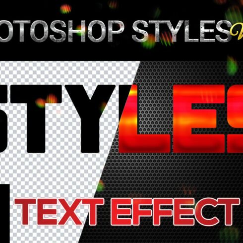 10 creative Photoshop Styles V56cover image.