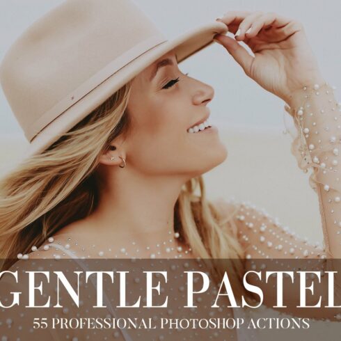 Photoshop Actions - Gentle Pastelcover image.