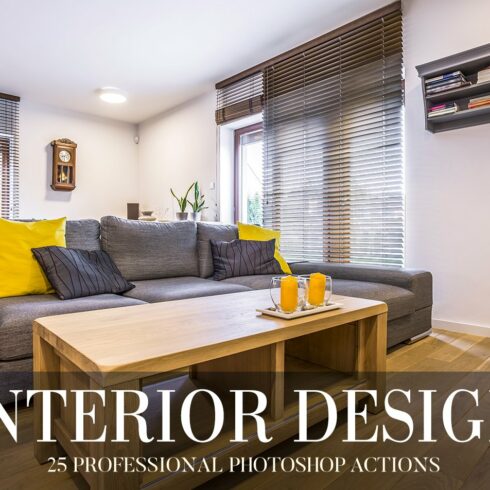 Photoshop Actions - Interior Designcover image.