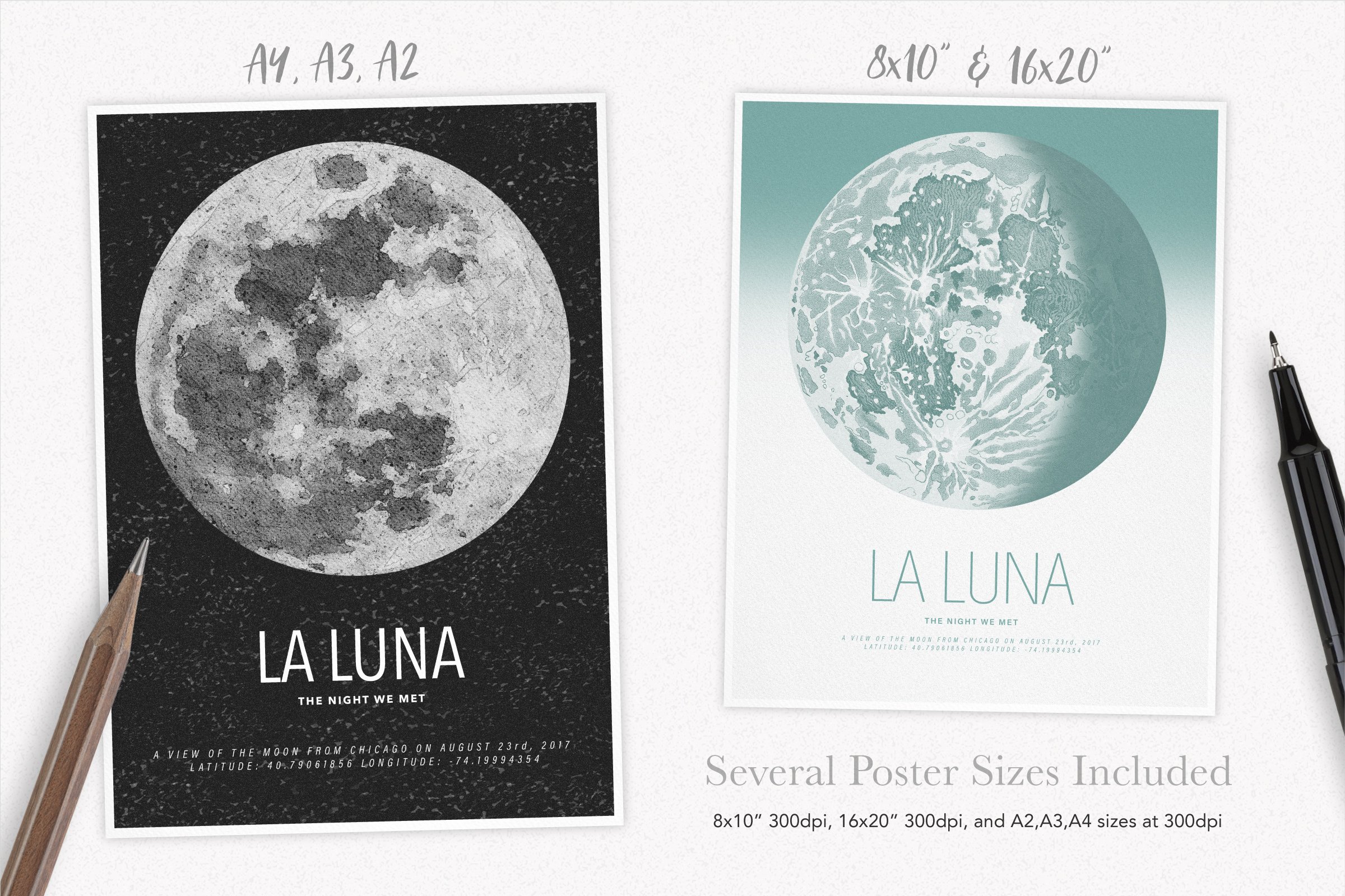 Lunar Phase Poster Creatorpreview image.