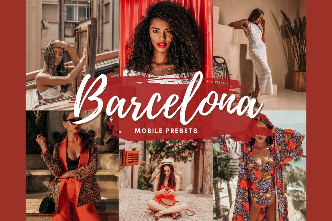 BARCELONA Mobile Lightroom Presetcover image.