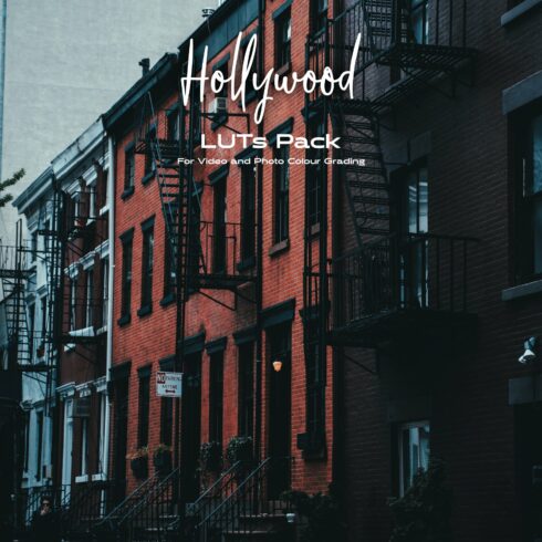 Hollywood LUTs packcover image.
