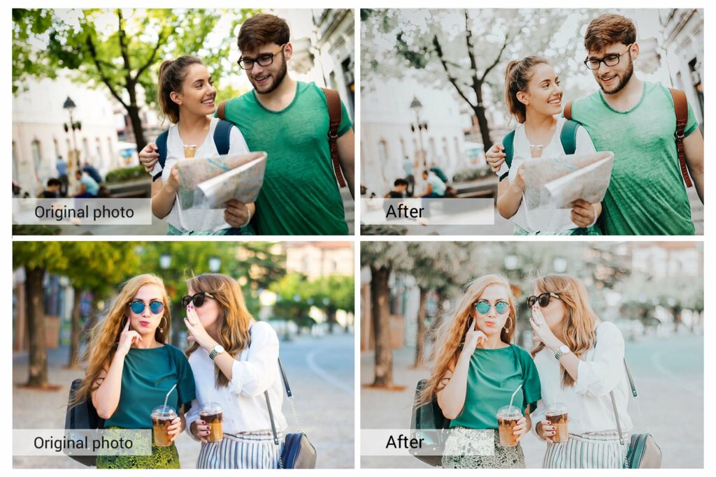 Sun Matte Presets, Photoshop actions – MasterBundles