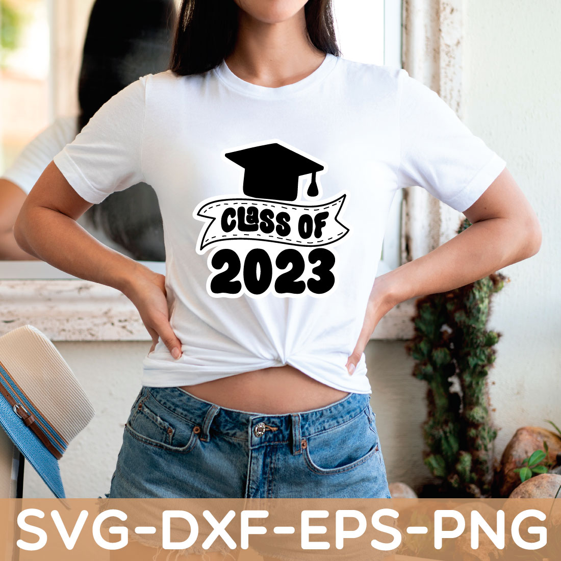 CLASS OF 2023 STICKER, graduation ,2k23 graduation preview image.