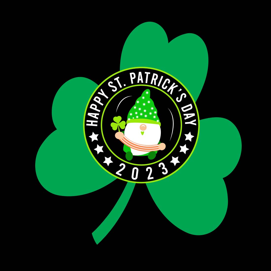 HAPPY ST PATRICK\'S DAY T-SHIRT preview image.