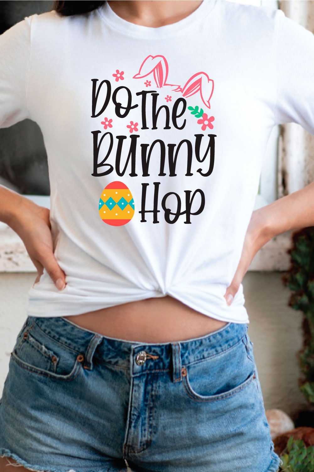 do the bunny hop svg pinterest preview image.