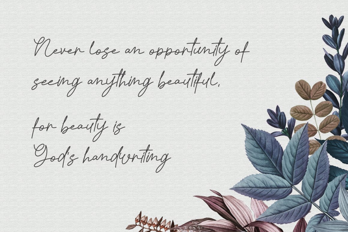 6 beauty quotes with floral ornament 657