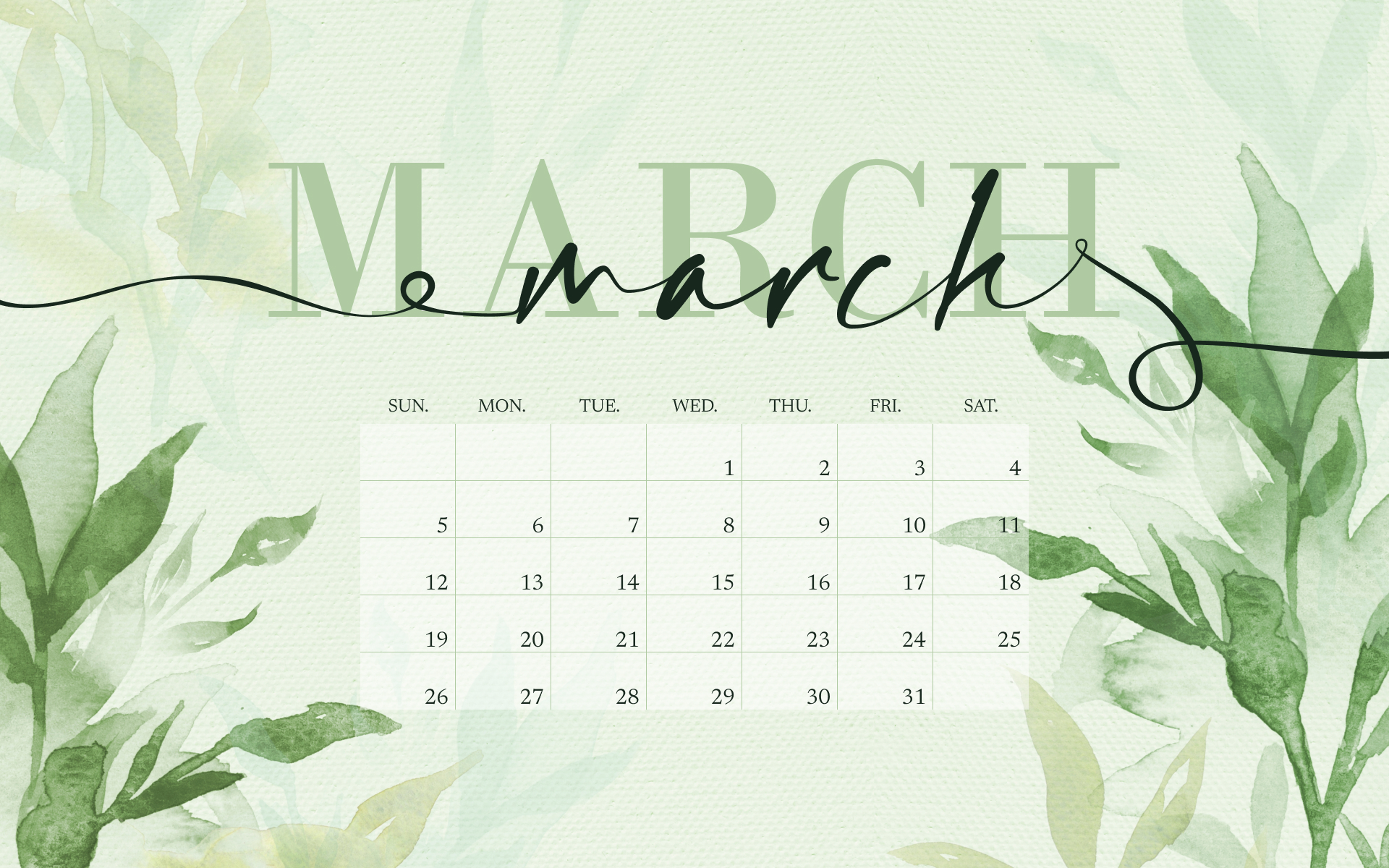 6 calendar march 7 1920h1200 788