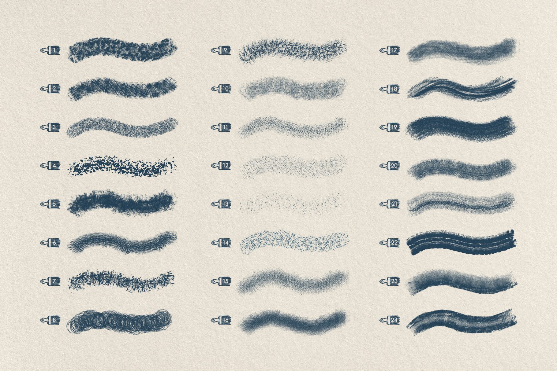 6 texture brushes 711