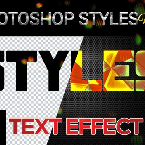 10 creative Photoshop Styles V67cover image.