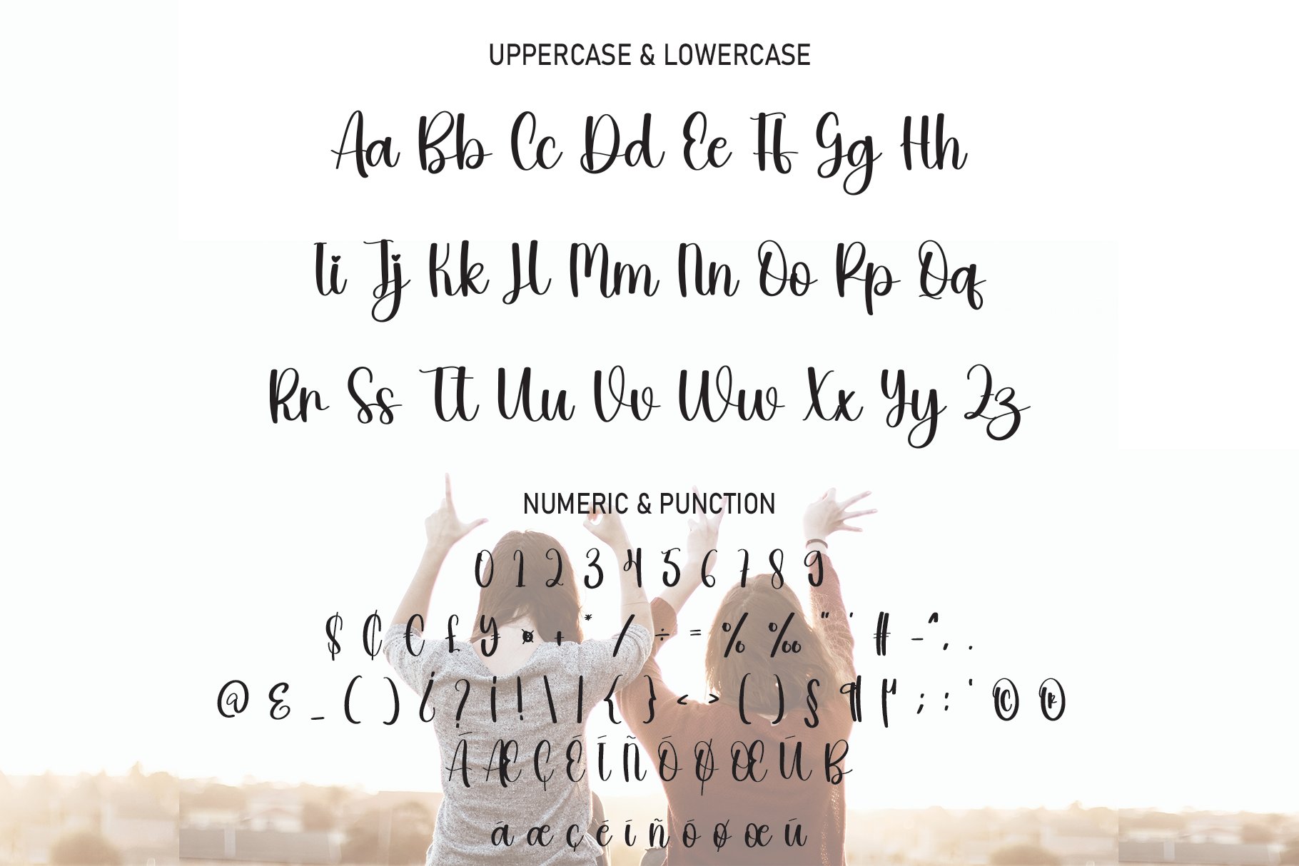 Bestie | Script Font preview image.