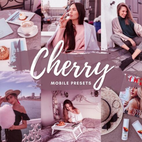 CHERRY PINK Mobile Lightroom Presetcover image.