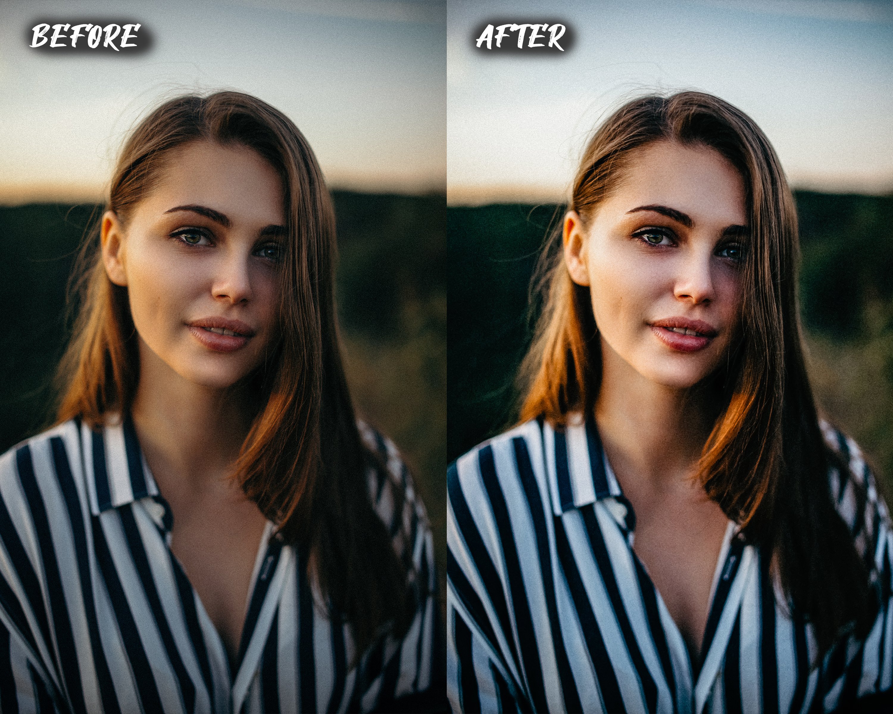 10 Selfie Lightroom Presetspreview image.