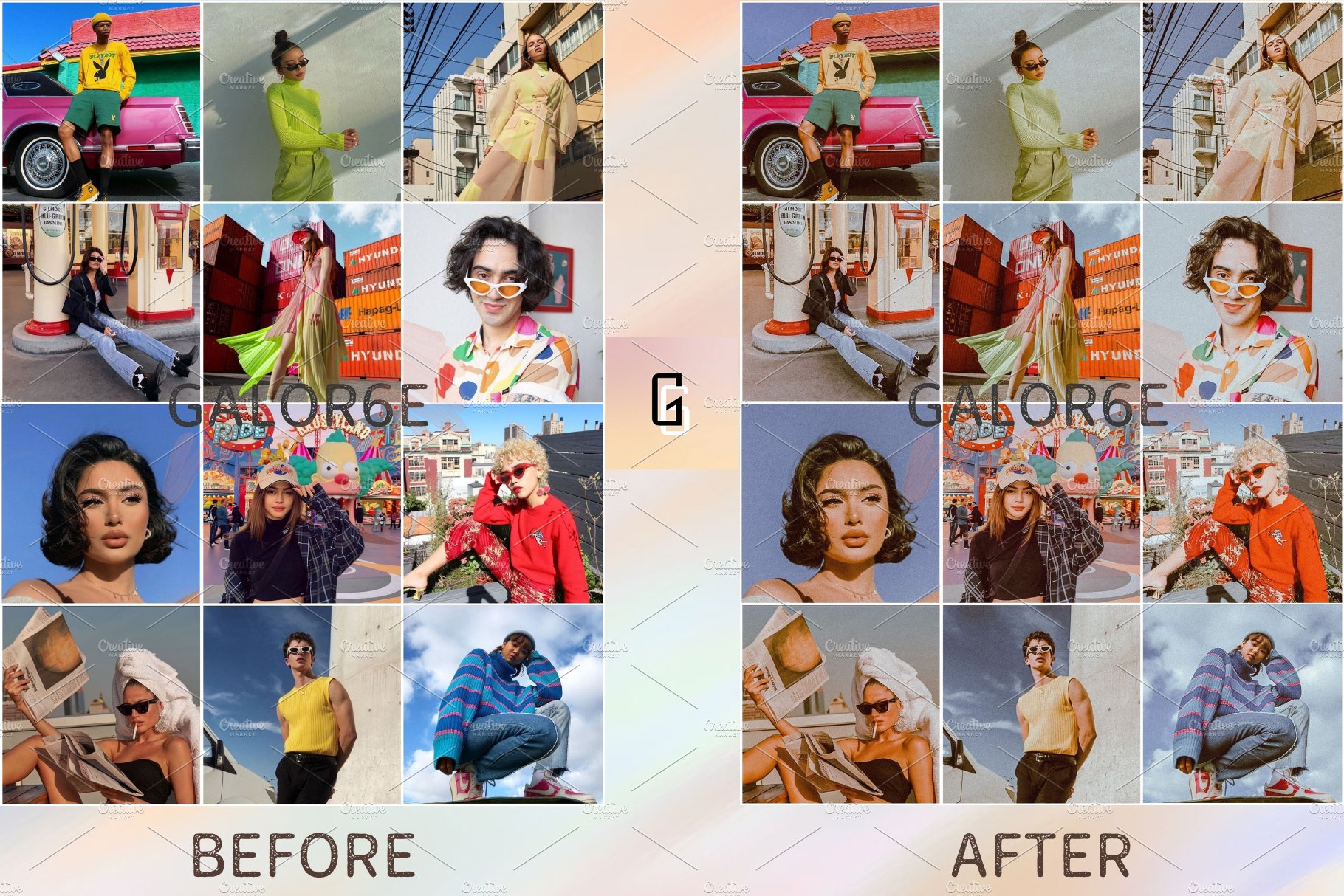 Lightroom Preset 70s VIBE by GALOR6Epreview image.