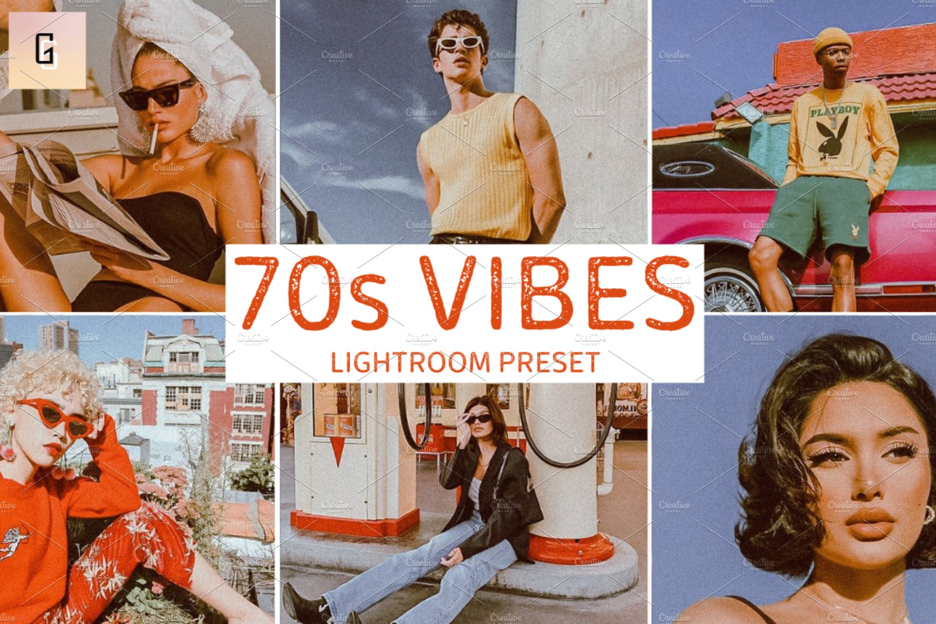 Lightroom Preset 70s VIBE by GALOR6Ecover image.