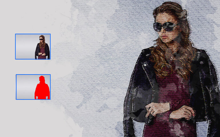 Watercolor Effect Photoshop Action - MasterBundles