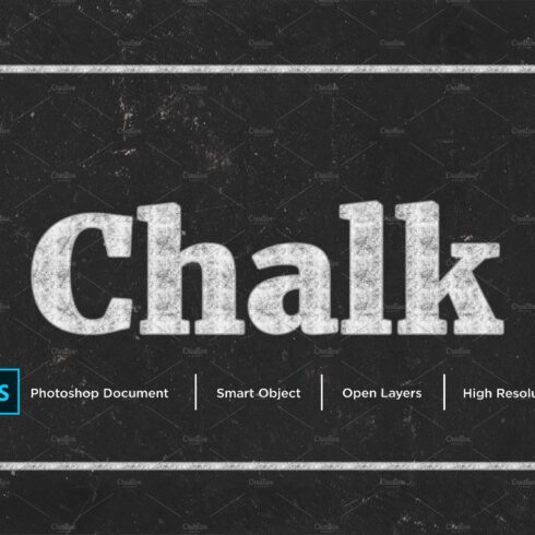 Chalk Text Effect & Layer Stylecover image.