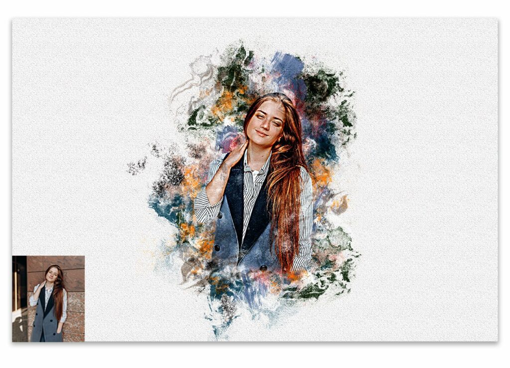 Real Painting Photoshop Action – MasterBundles