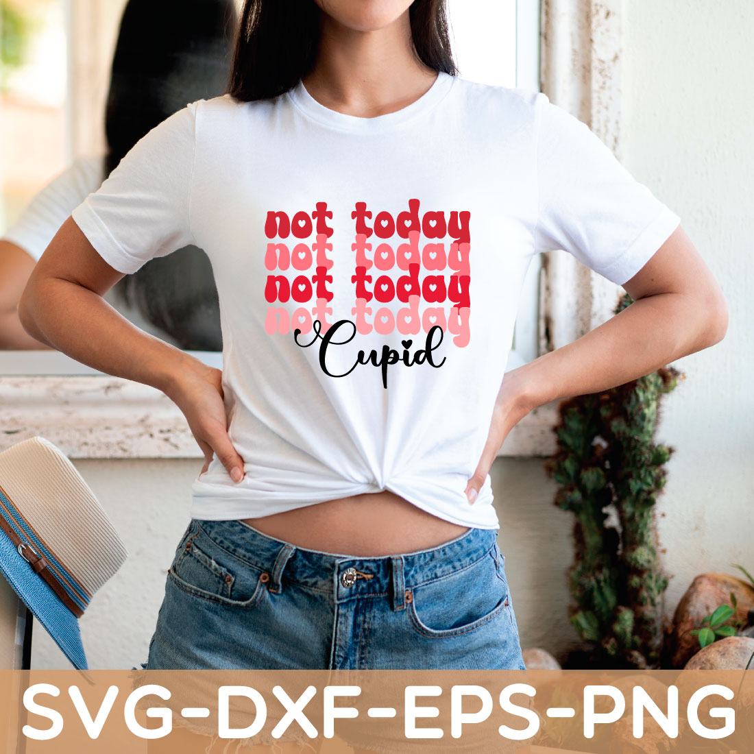 not today cupid retro preview image.