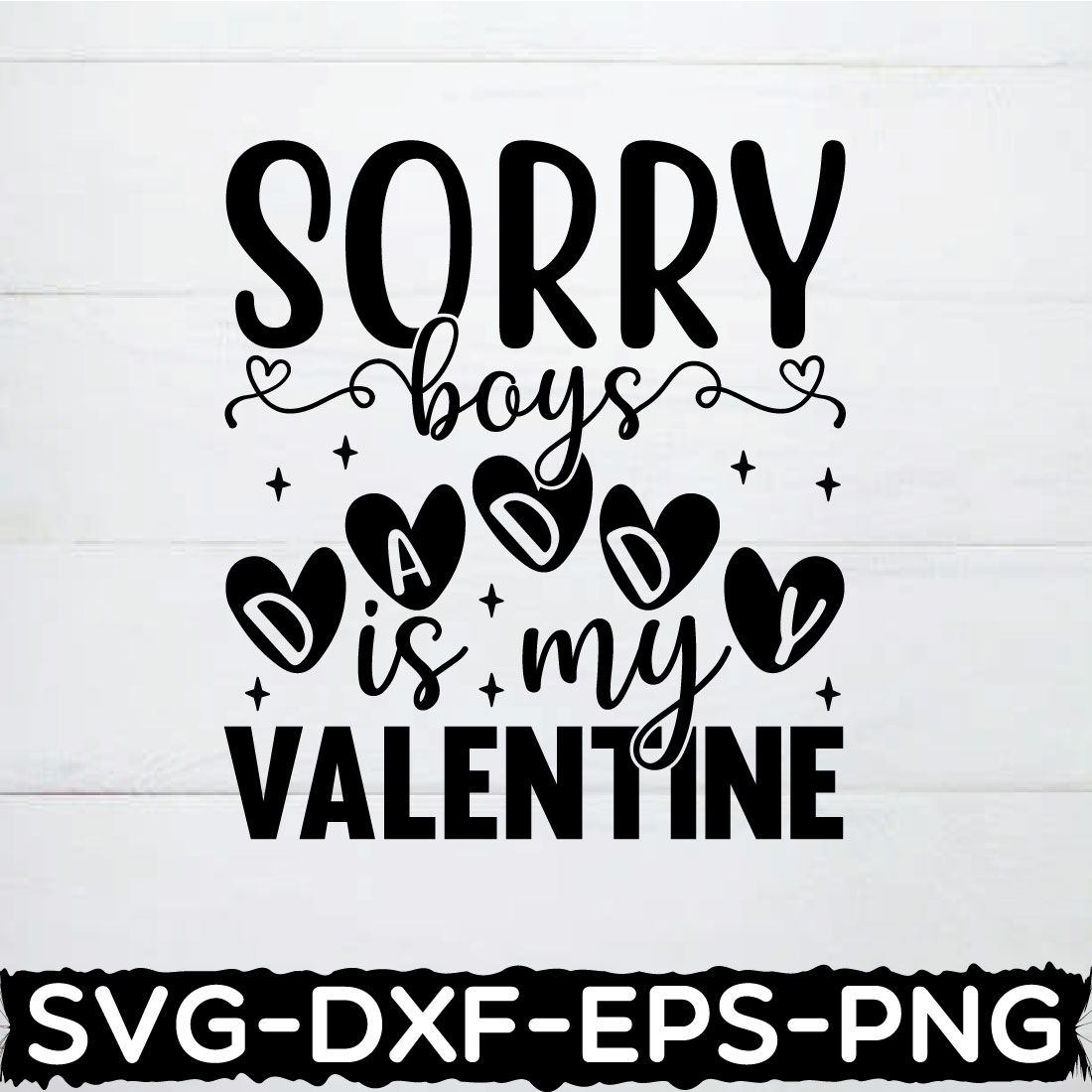 sorry boy daddy is my valentine shirt cover image.