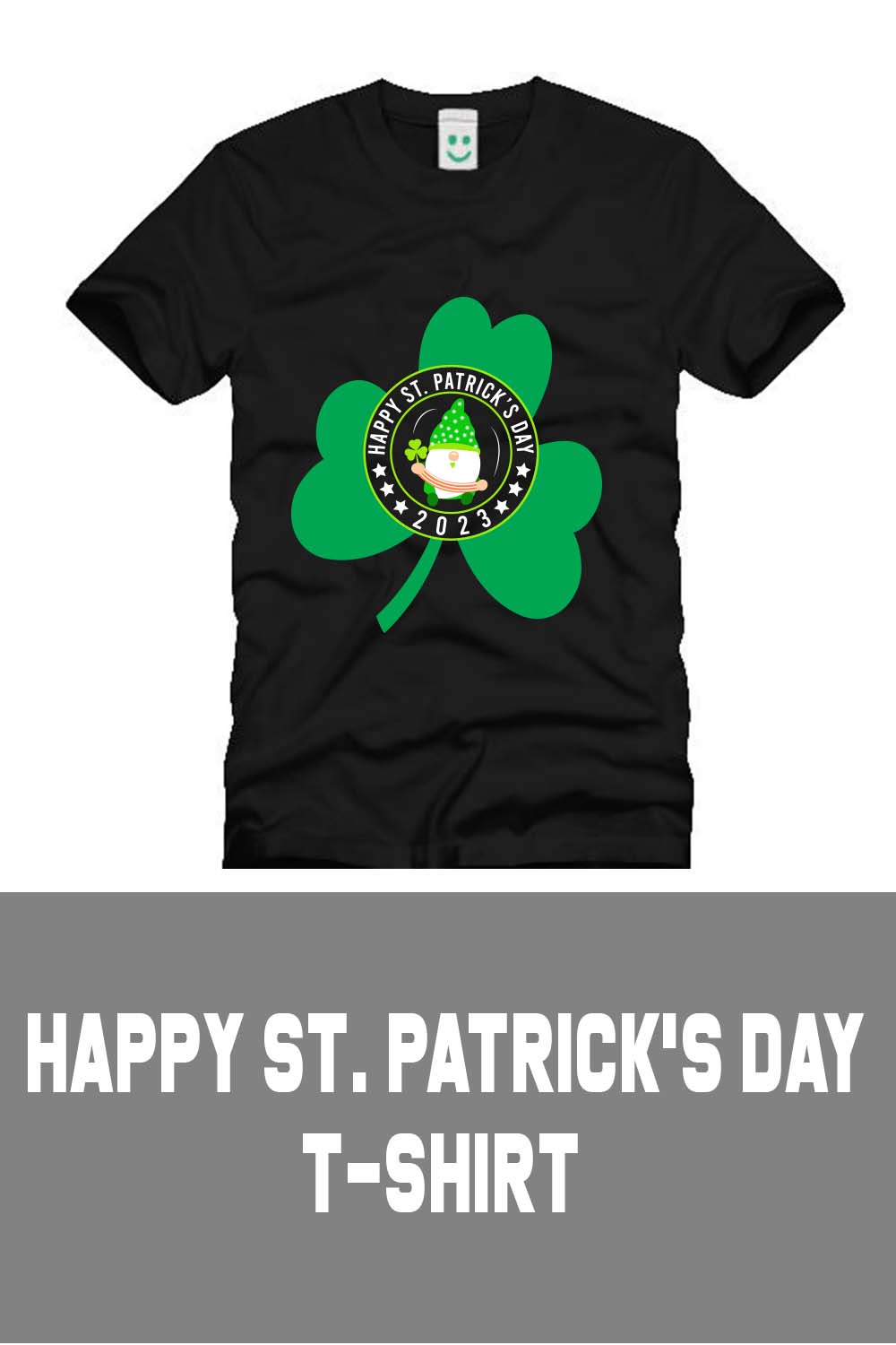 HAPPY ST PATRICK\'S DAY T-SHIRT pinterest preview image.