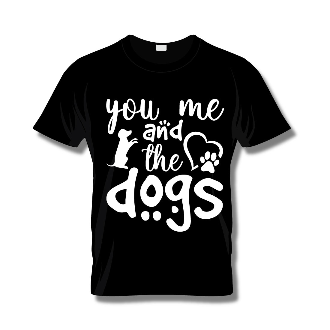 Dog Lover T-Shirt Design cover image.