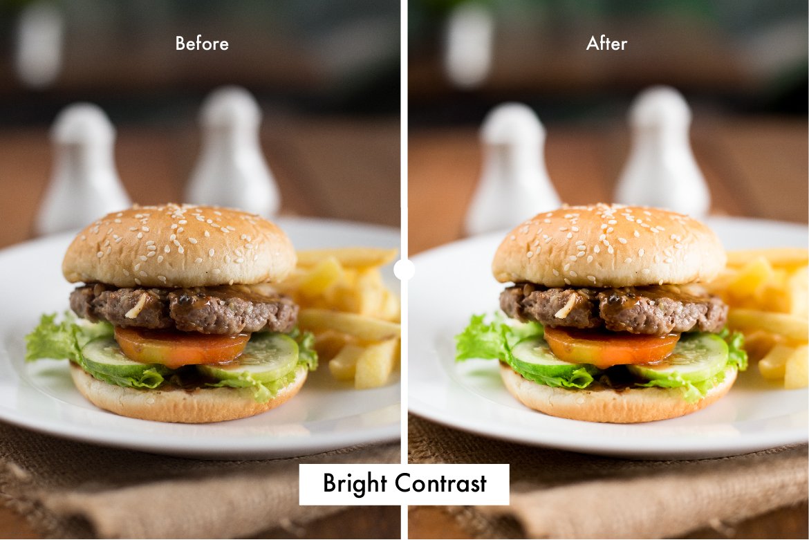 8 Pro Lightroom Preset for Food Photpreview image.