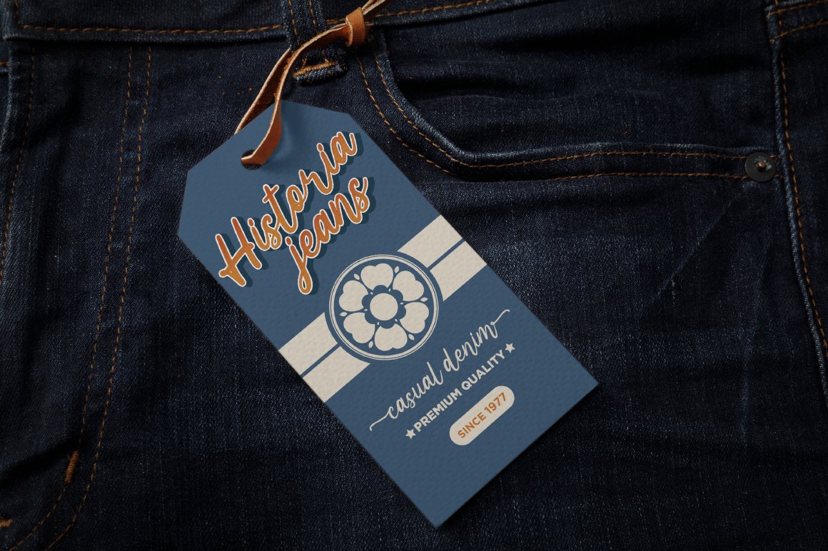 8 historia jeans tag design 253
