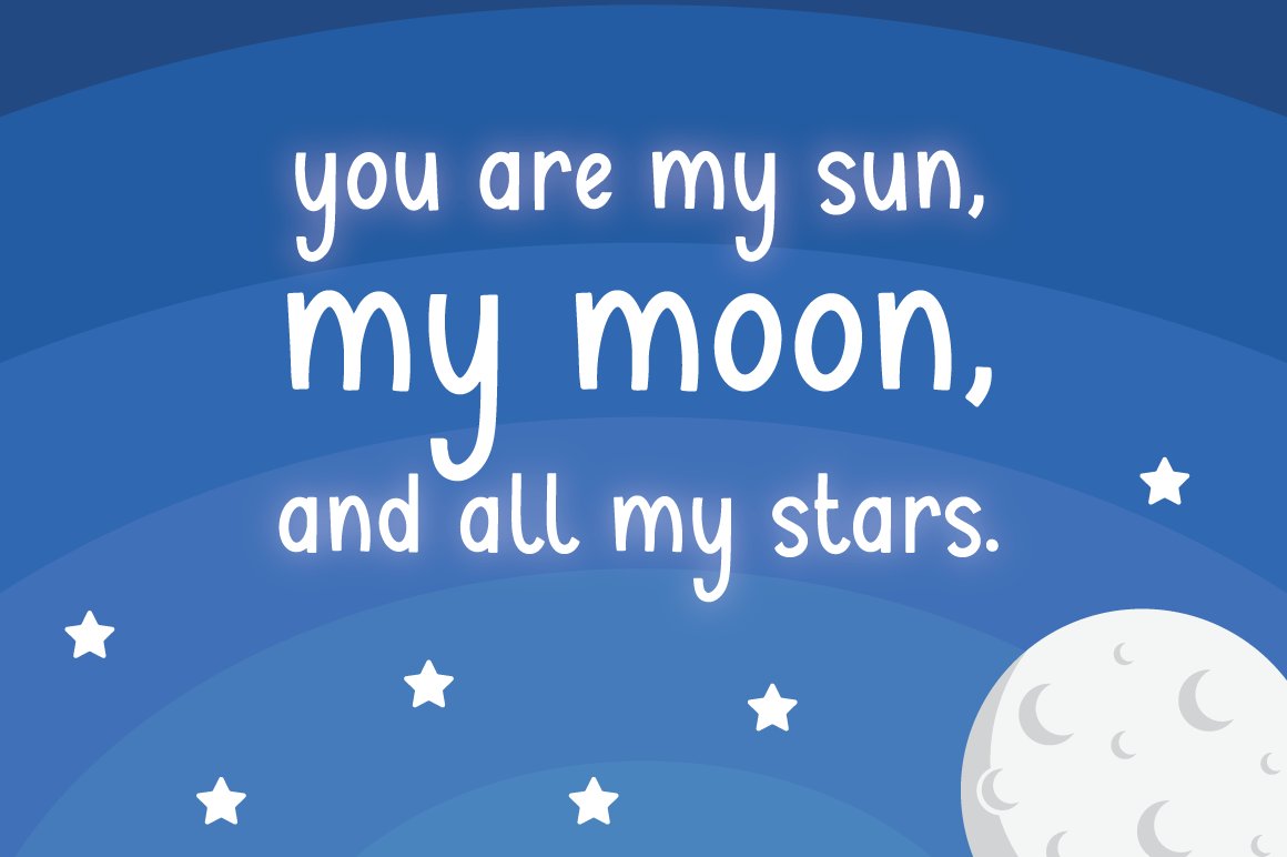 8 you are my sun quote with moon 338