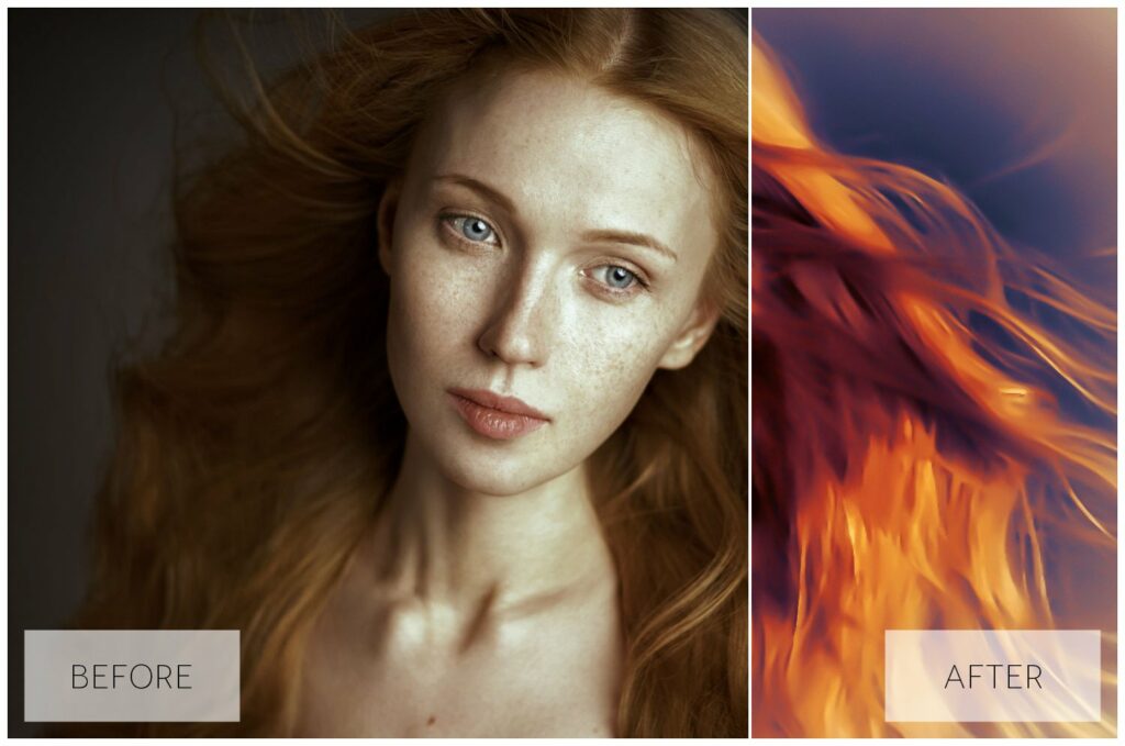 Lovely Oil Painting Effect Actions MasterBundles