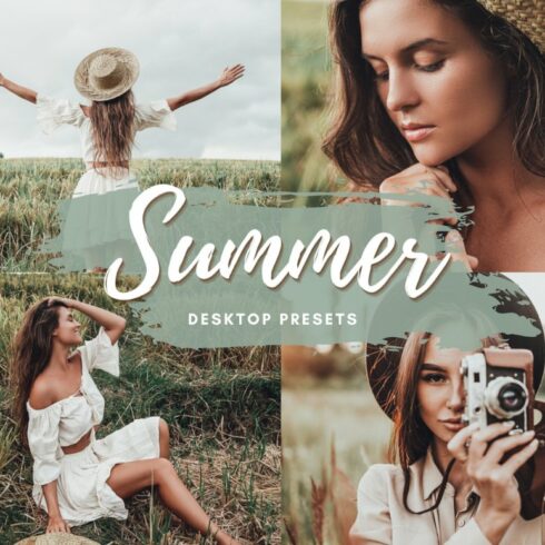 SUMMER Desktop Lightroom Presetcover image.