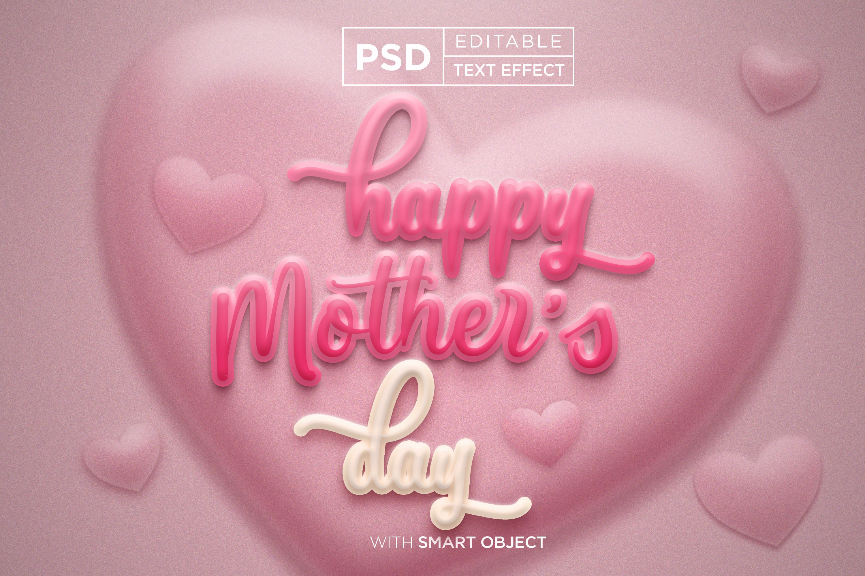 HAPPY MOTHER'S DAY TEXT EFFECTcover image.