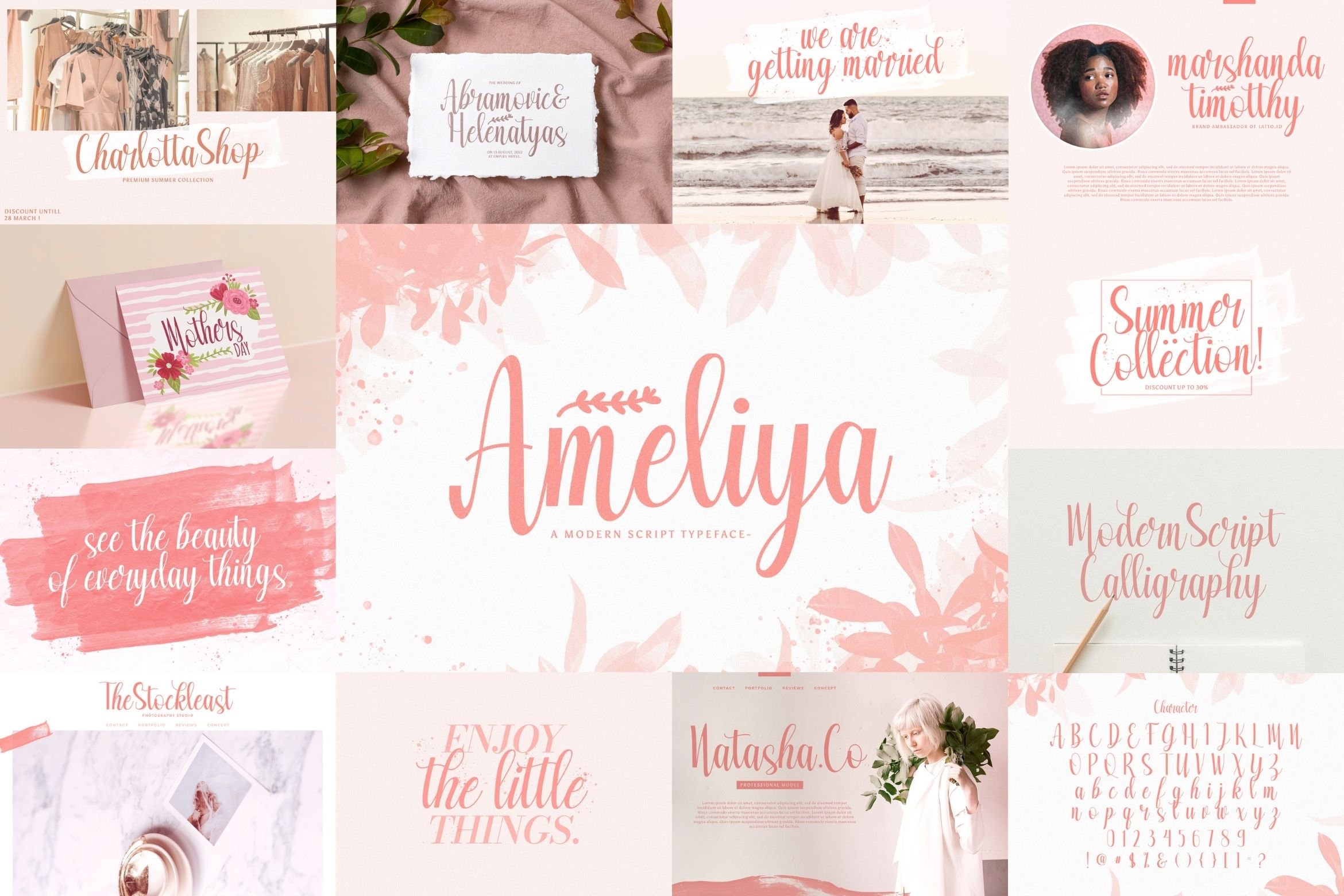 Handwritten Font Bundle Vol 2 preview image.