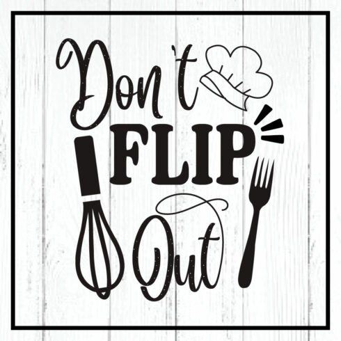 don\'t flip out svg cover image.