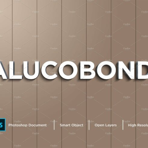 Alucobond Text Effect & Layer Stylecover image.