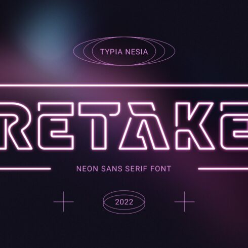 Retake Neon Sans cover image.