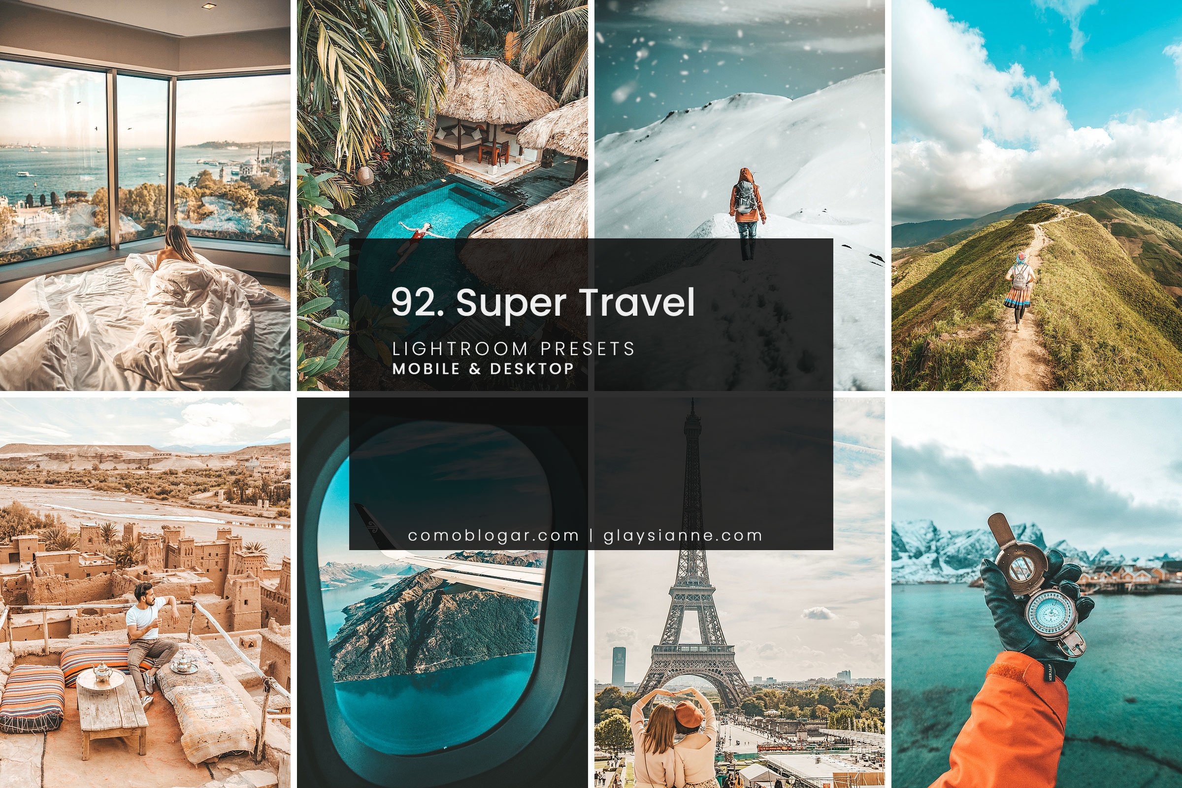 92. Super Travel Preset Bundlecover image.