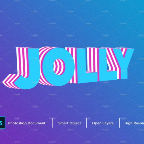 Jolly Text Effect & Layer Stylecover image.