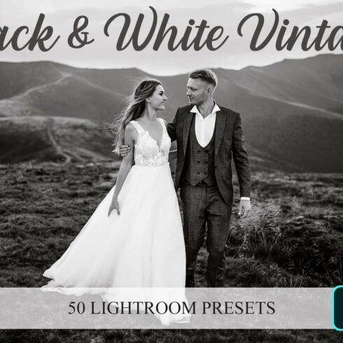 Lightroom Presets - B&W Vintagecover image.