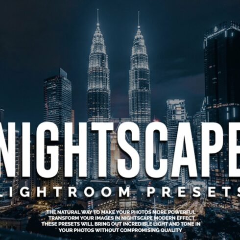 Nightscape Lightroom Presetscover image.