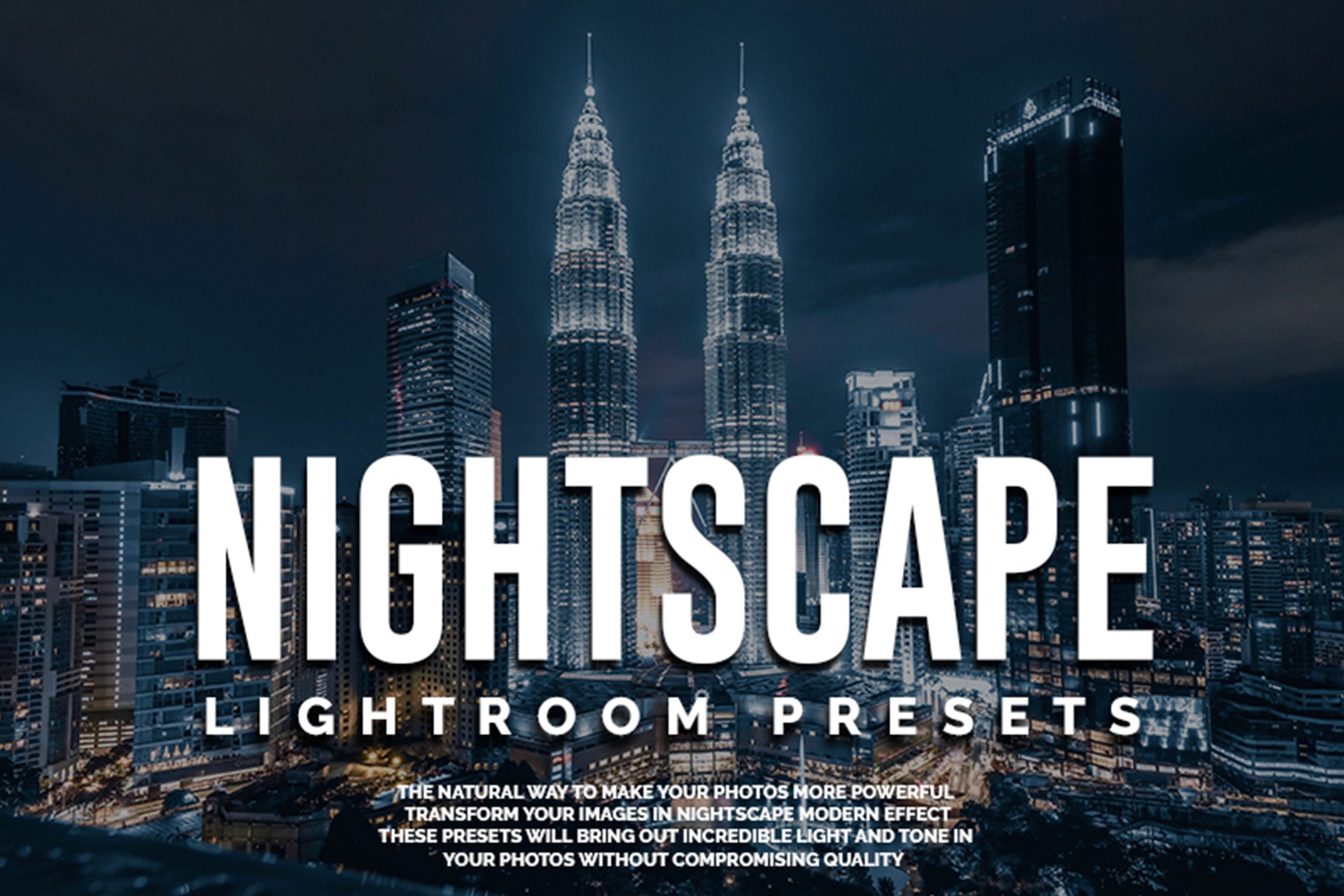 Nightscape Lightroom Presetscover image.