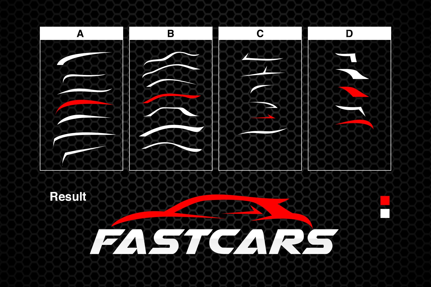 Car Line Shapes for Logoscover image.