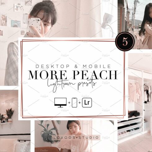 MORE PEACH - Lightroom Presetscover image.