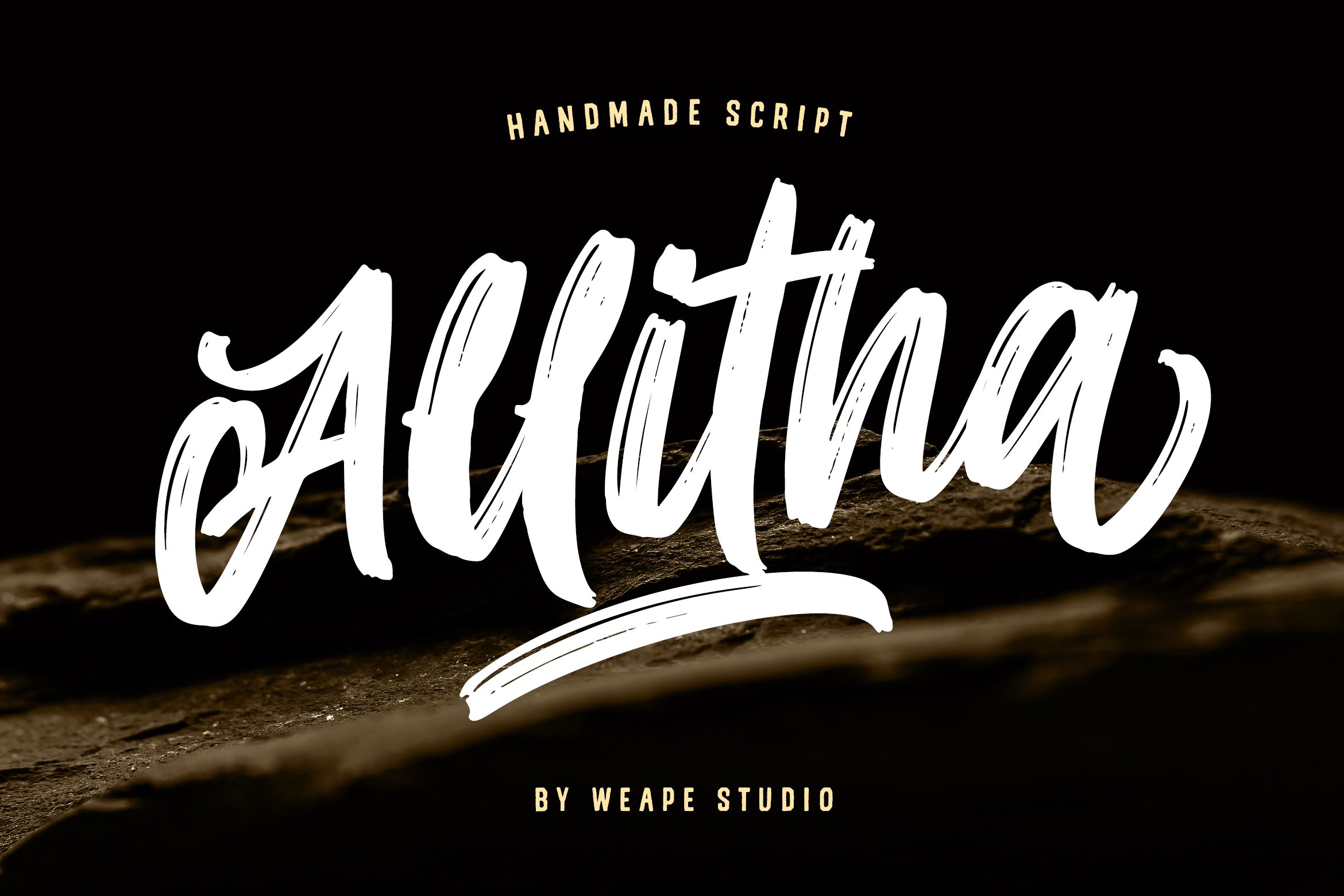 Allitha Handmade Script cover image.