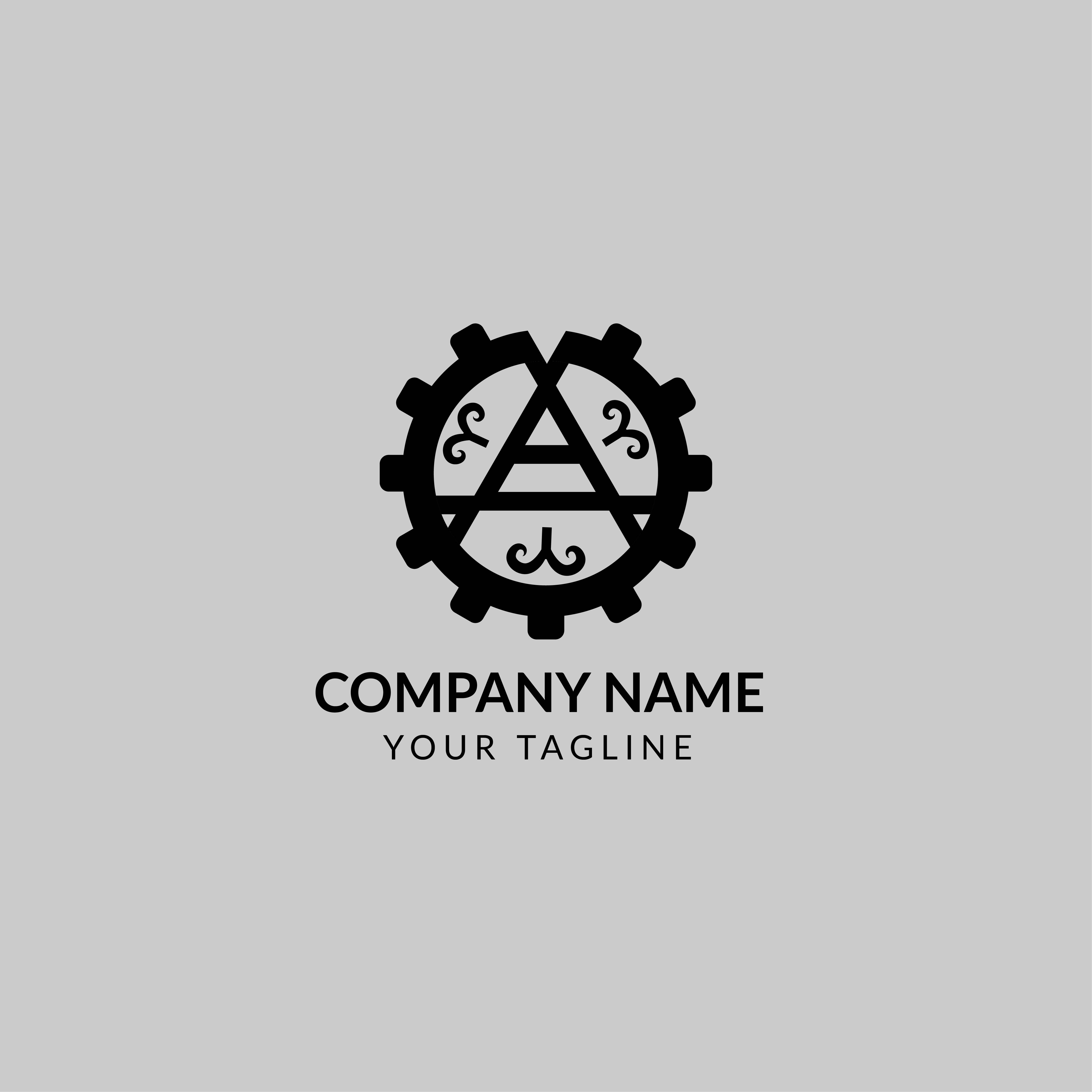 A letter Logo Design preview image.