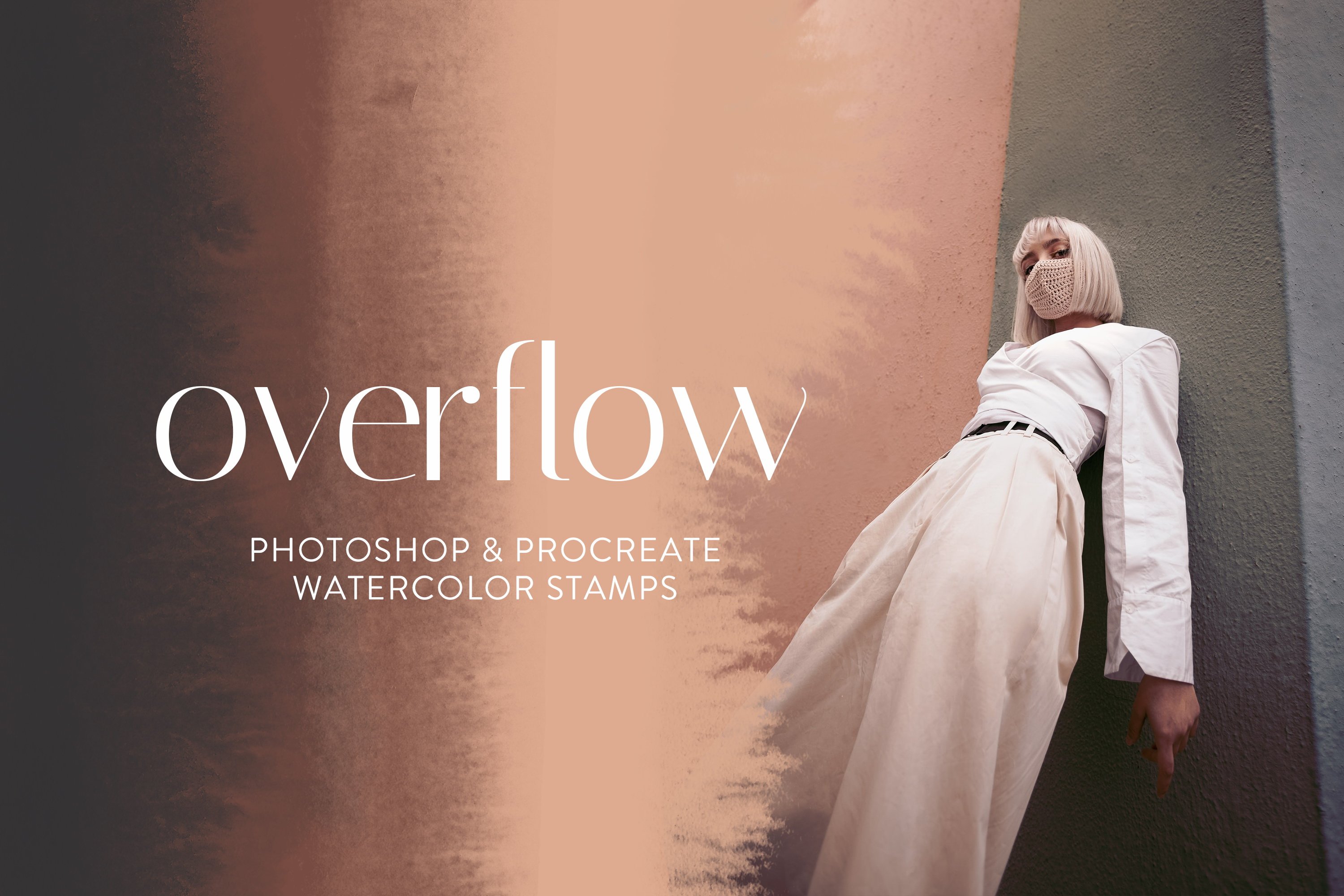 Overflow Photoshop&Procreate Brushescover image.