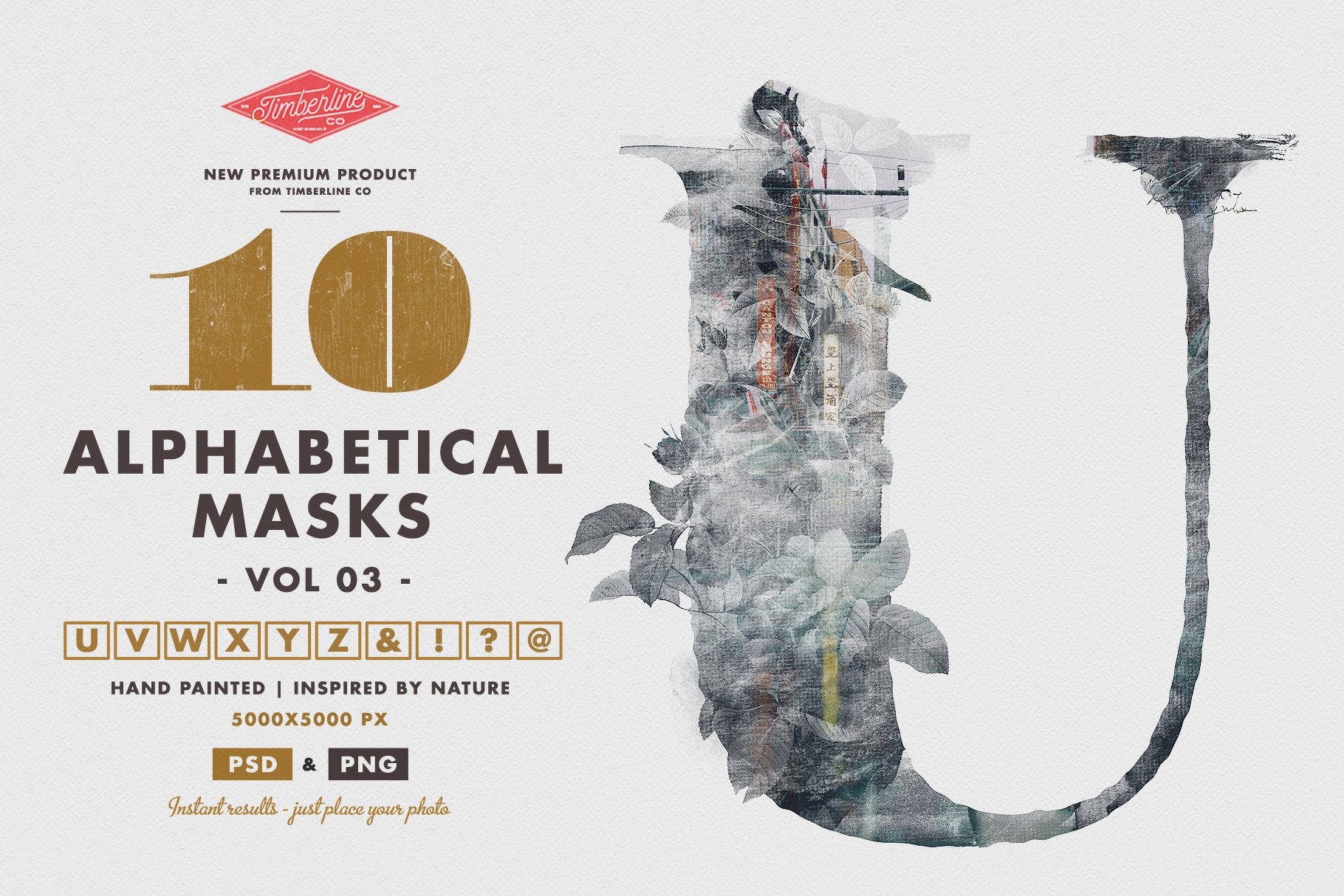 10 Alphabetical Masks Vol 03cover image.